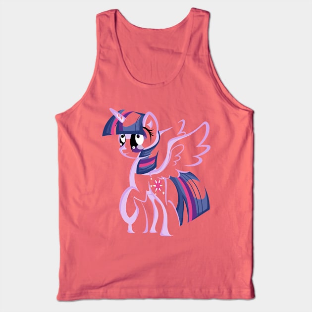 Twilight Sparkle Tank Top by WaveCipher